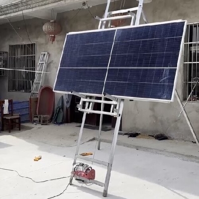Fabrika Satışı Fotovoltaik Panel Asansör Avrupa'da Popüler Kapasite 200kg Asansör yüksekliği 4-18m