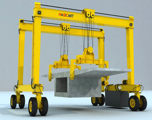 Deneyim kolay ve hızlı mobil gantry vinçleri malzeme işleme